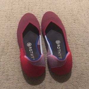 Rothy’s multi color flat size 9